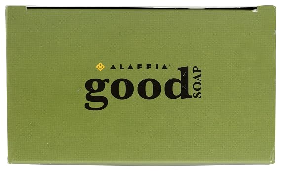 Alaffia, Good Soap Peppermint Value Pack 4 Count, 5 Ounce