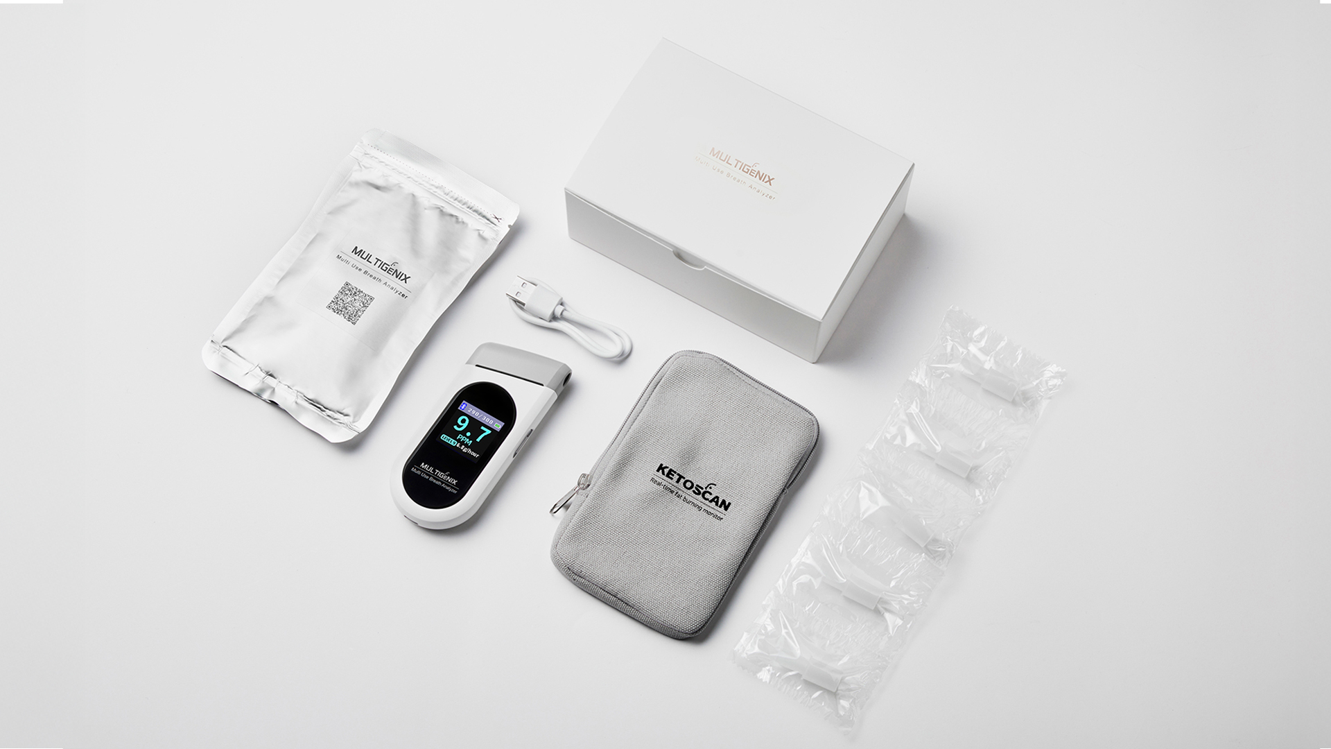 KETOSCAN mini 呼吸式ケトン測定器 Amazon.co.jp: 【ケトスキャンSmart】ケトン体 チェッカー 呼気式 測定