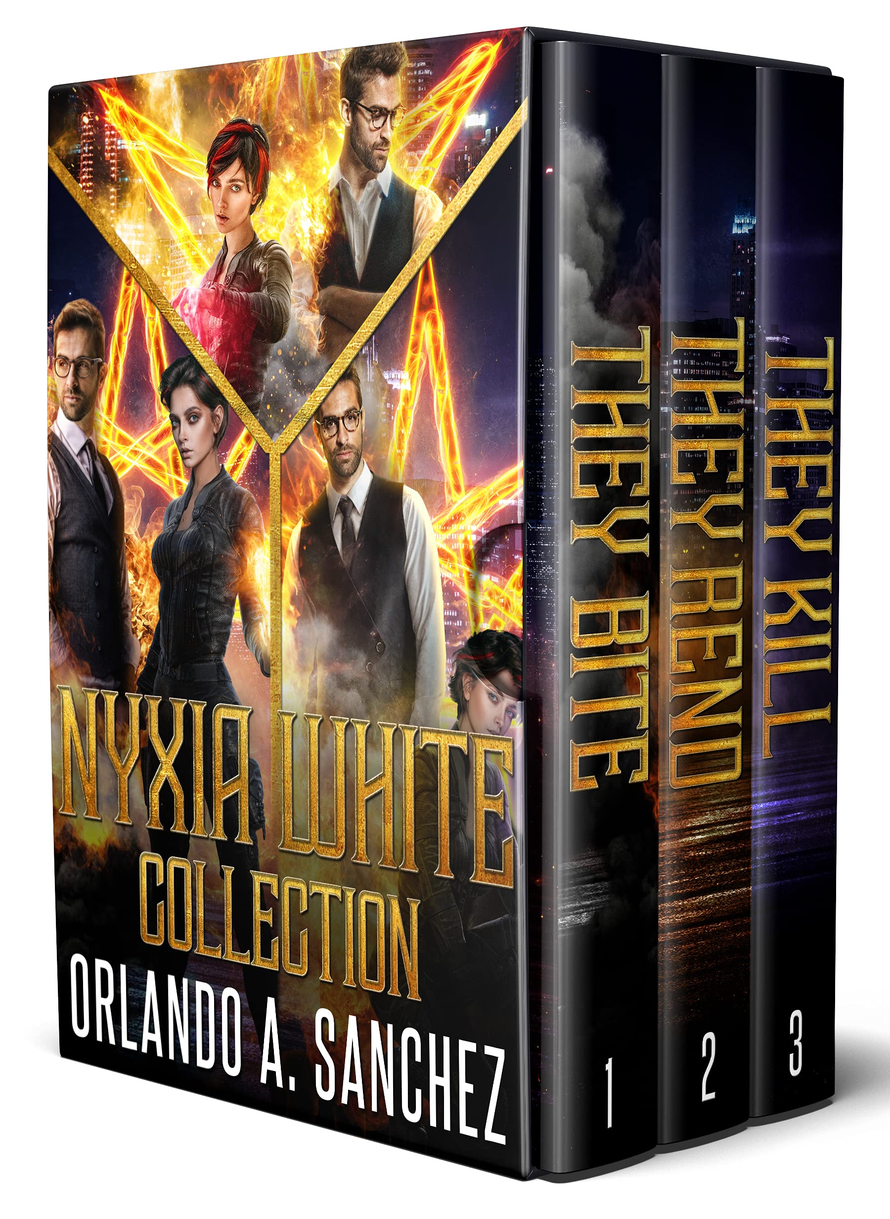 Cover of Nyxia White Collection: Books 1-3