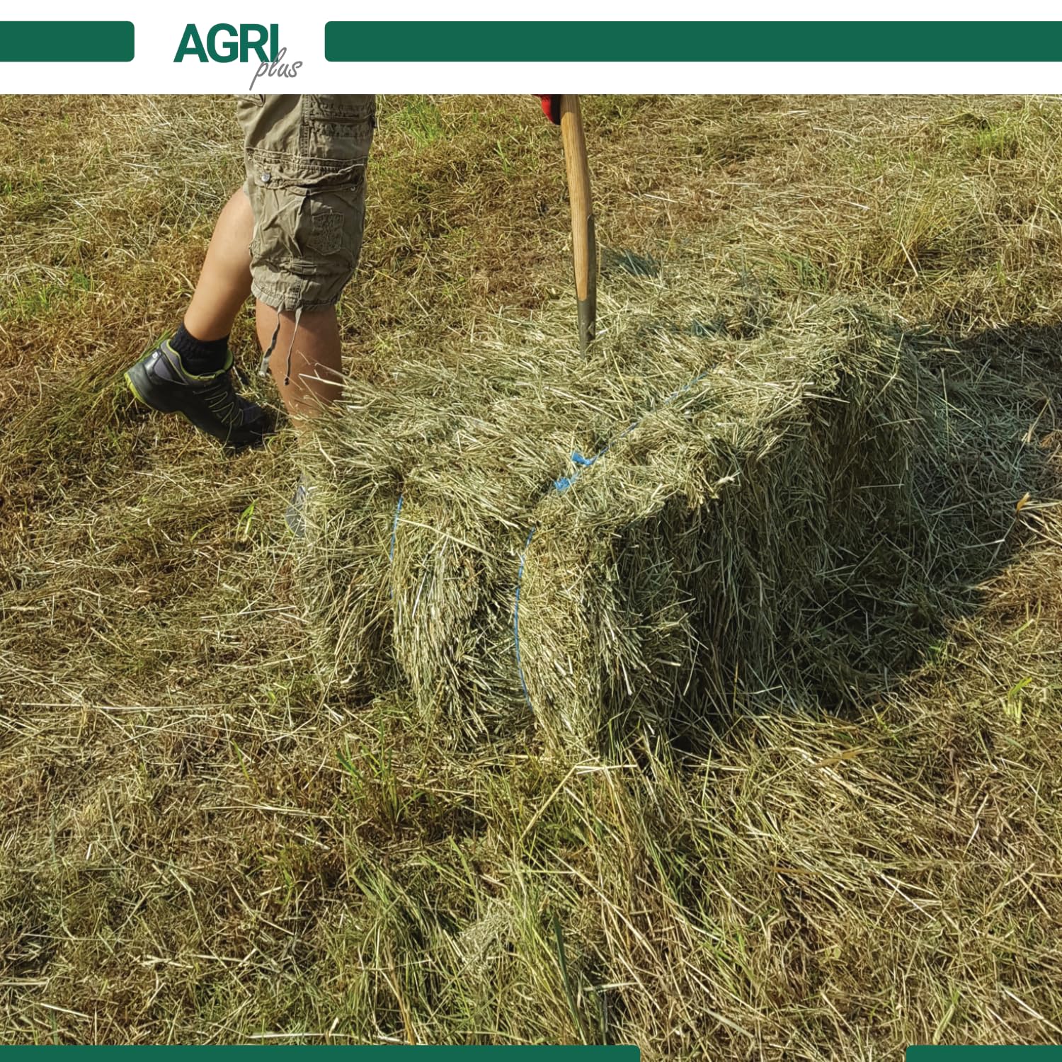 AGRIplus Lot de 2 fils à presser de 5 kg - 400 m/kg - Fil en polypropylène de qualité supérieure - Robuste, résistant aux intempéries et à la déchirure - Pour presse haute pression et balles haute