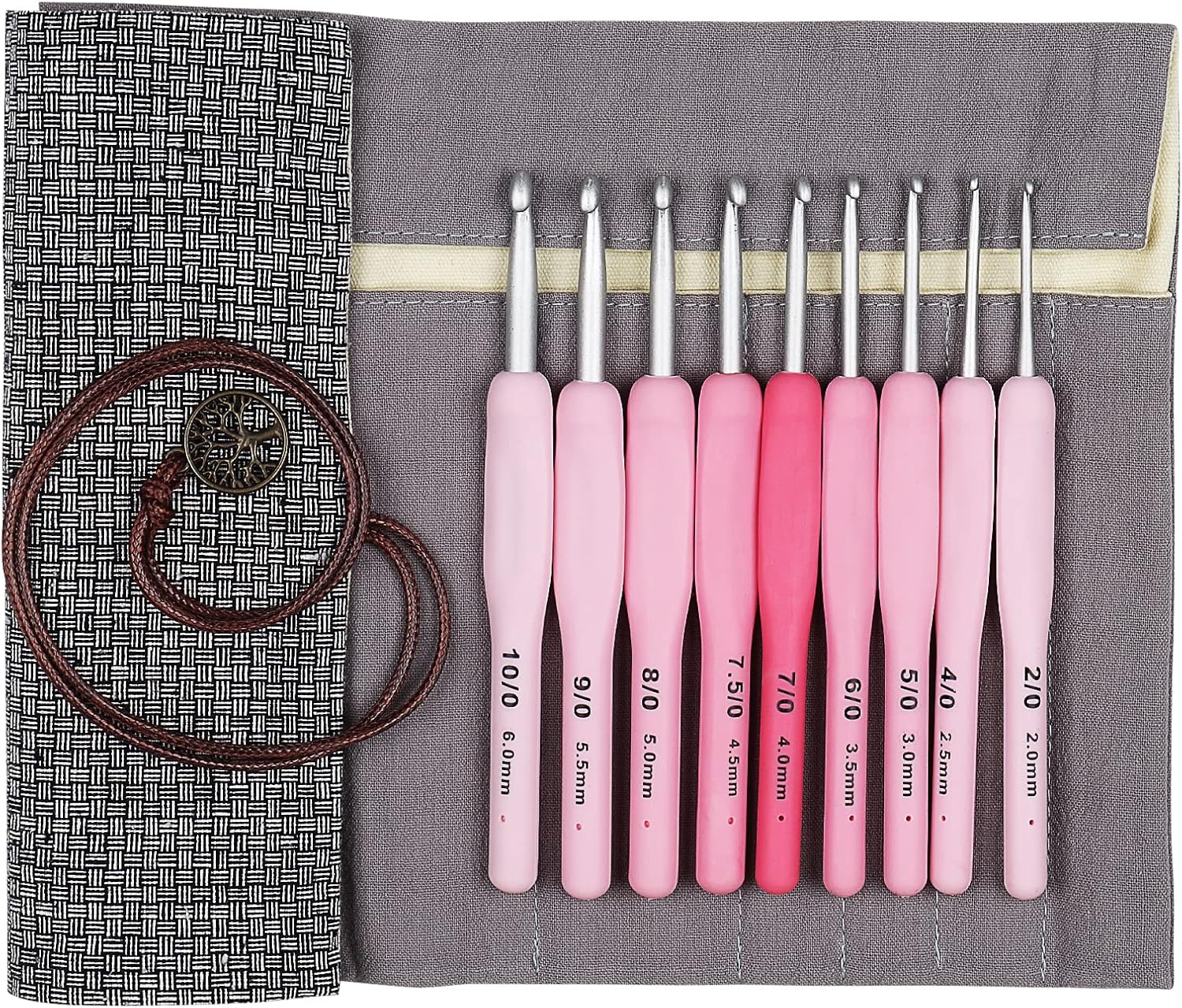 Coopay Ergonomic Crochet Hooks Sets Soft Grip, Crochet Hooks Set With