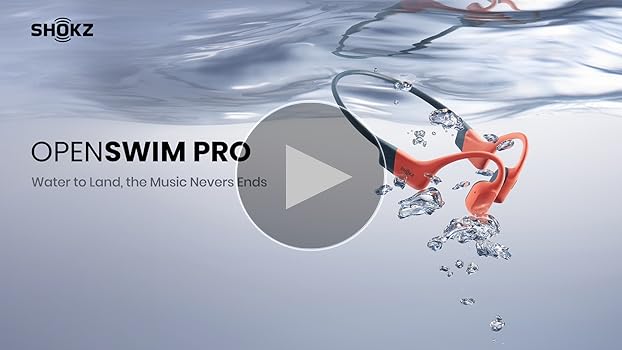 SHOKZ OpenSwim Pro Bone Conduction Sports Headphones, IP68