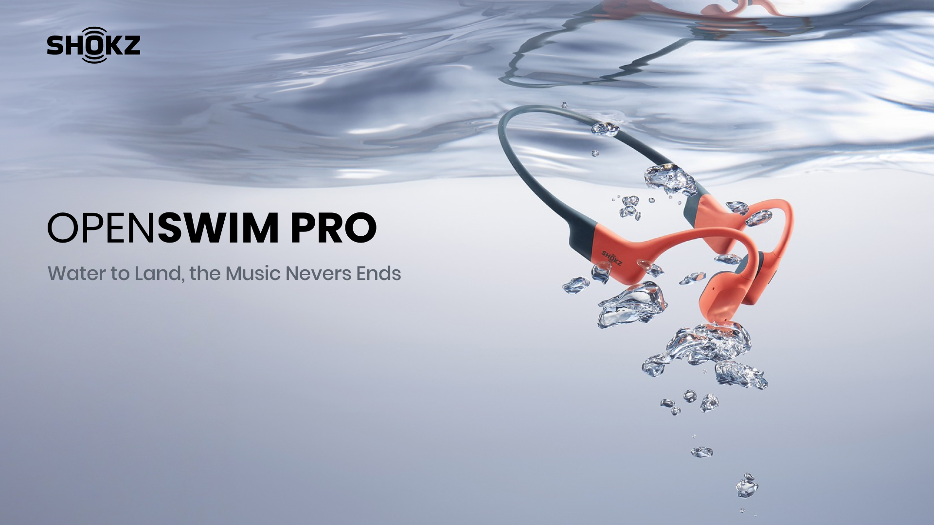 新品未開封　SHOKZ OPEN SWIM PRO SHOKZ OpenSwim Pro Bone Conduction Sports Headphones, IP68