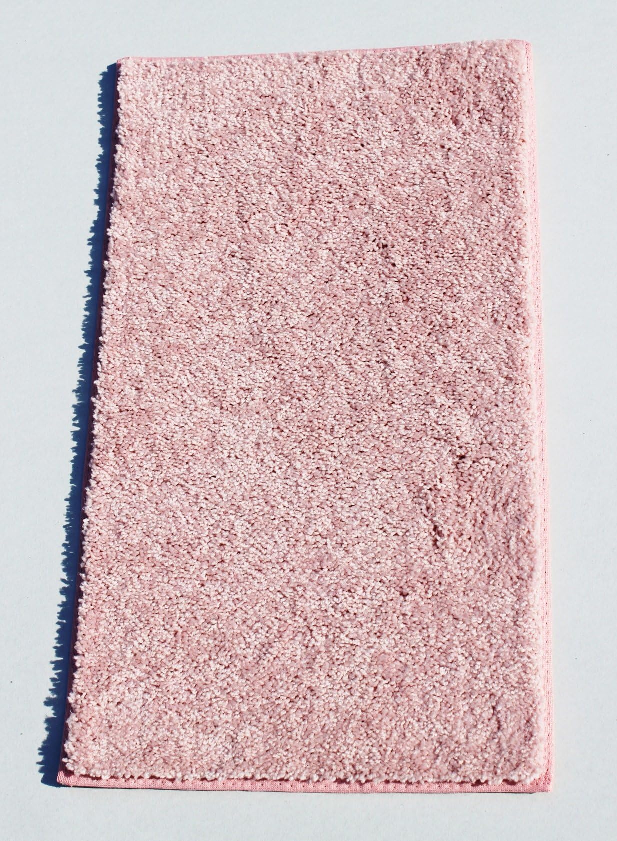 4x6 ft Light Blush Pale Pink Plush Carpet Area Rug 4'x6'
