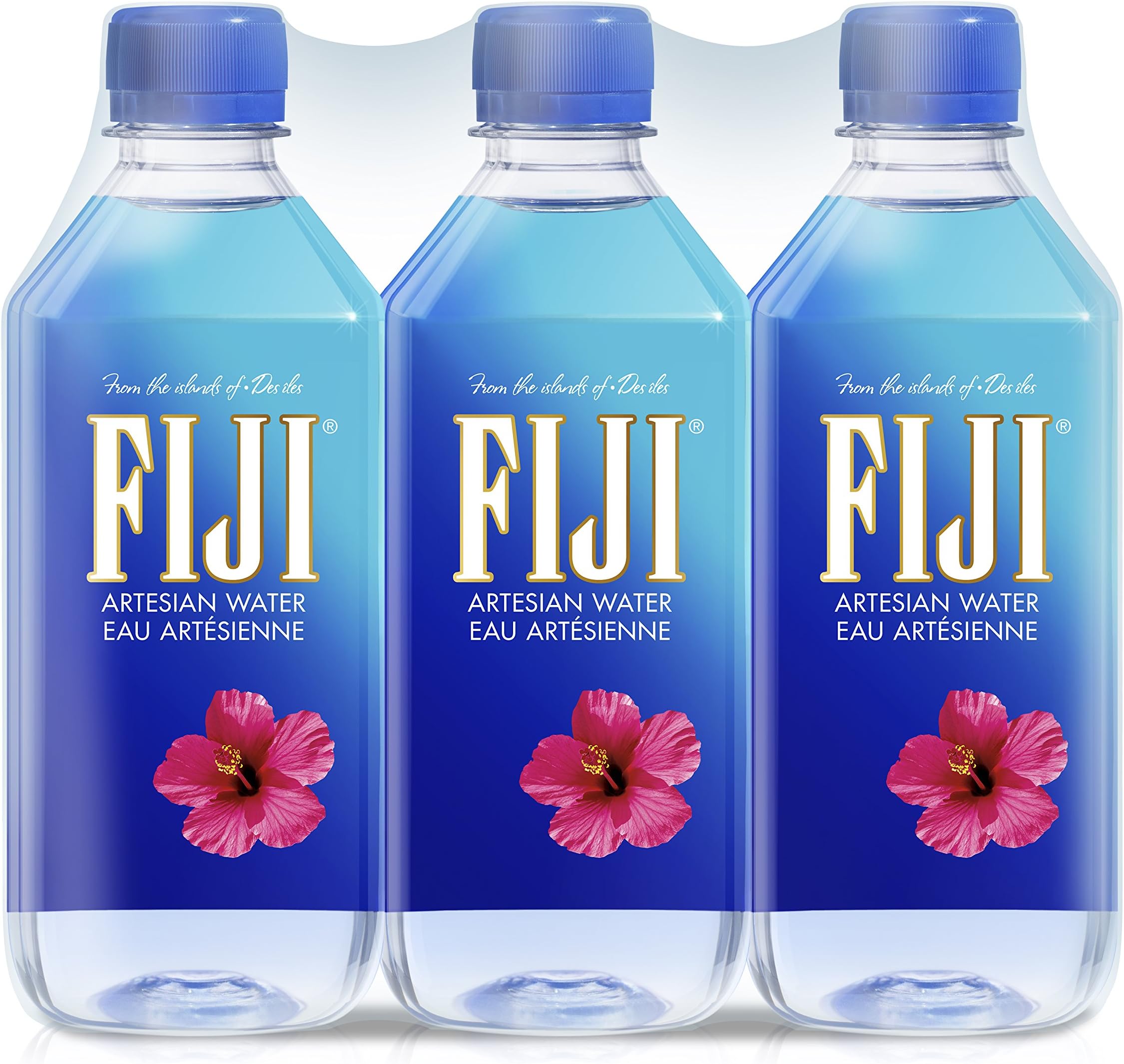 FIJI Natural Artesian Water Bottles, 6 x 1 Litre