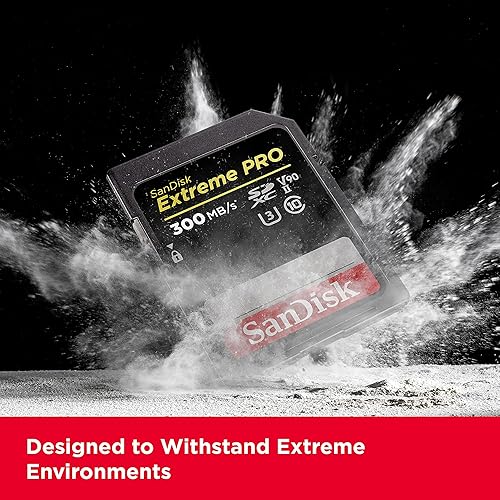 Miniatura 5 de SanDisk Tarjeta de memoria Extreme PRO SDXC UHS-II de 256 GB - C10, U3, V90, 8K, 4K, video Full HD, tarjeta SD - SDSDXDK-256G-GN4IN