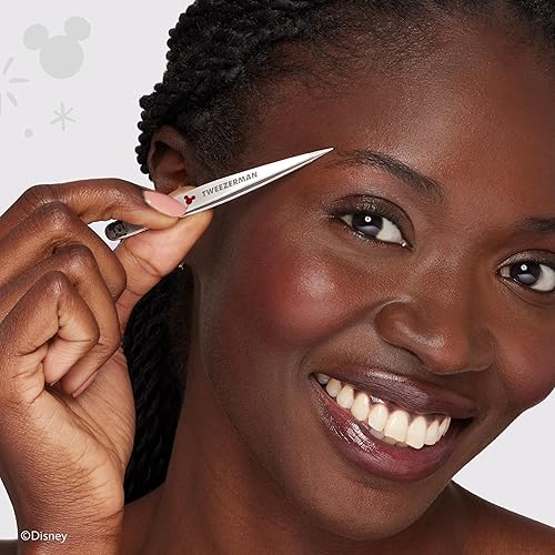 Miniatura 5 de Tweezerman Disney Mickey Mouse & Minnie Mouse Forever in Love - Juego de pinzas inclinadas y puntiagudas