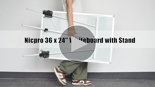 Amazon.com : Nicpro Easel Whiteboard with Stand, 36 x 24