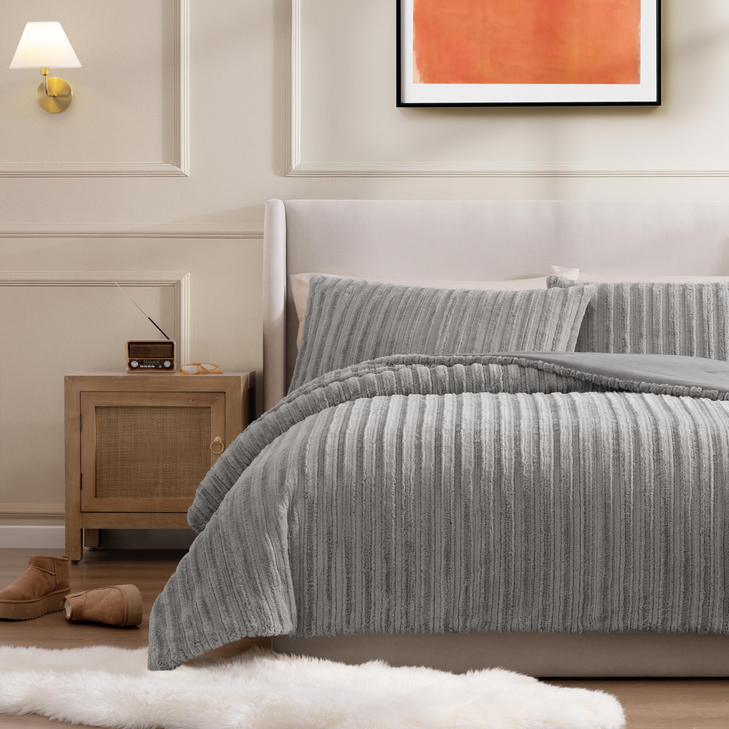 Amazon｜UGG 13082 Kenzie King-California King 掛け布団セット