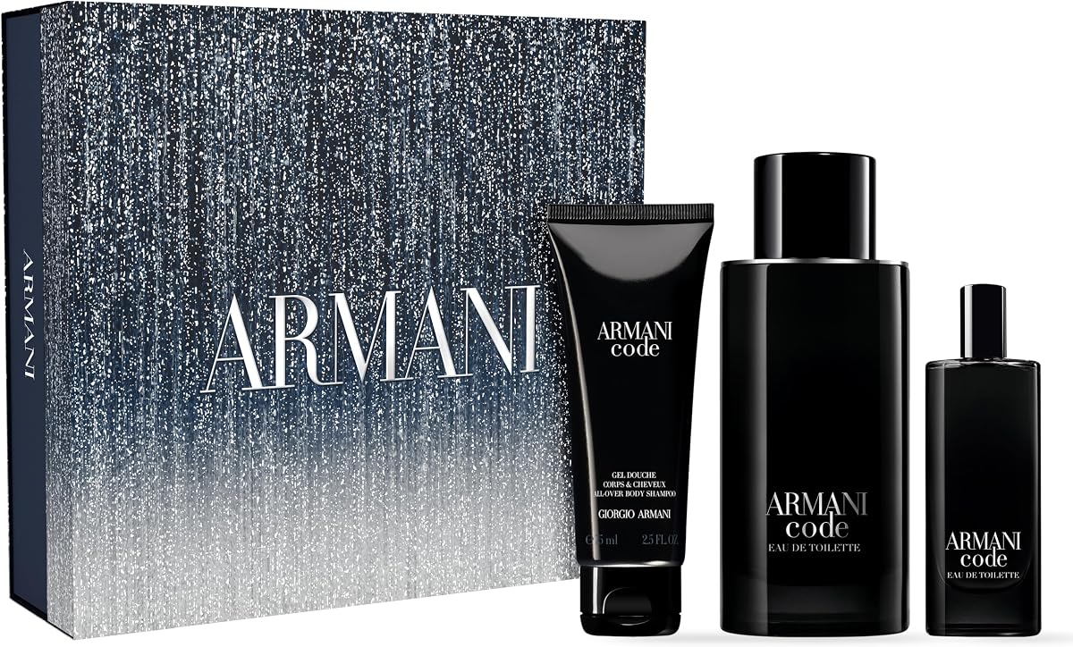 Code Eau de Parfum - Colonia para hombre Ambery Spicy - Recargable | Fragancia vibrante con mandarina verde, nuez moscada y haba tonka - Aroma picante de larga duración para hombres - Perfecto para la noche y la cita nocturna