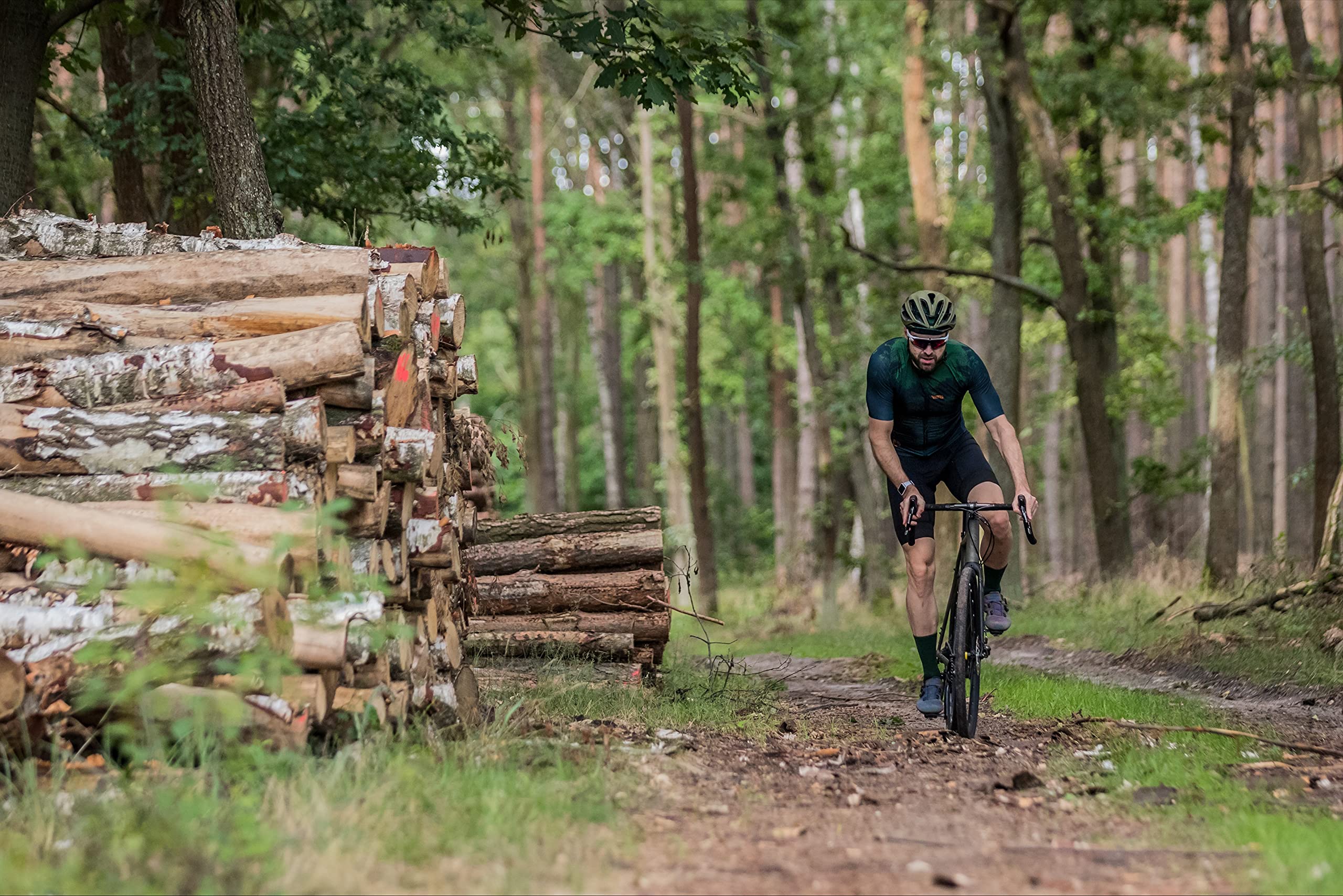 SUPPORT calzini da ciclismo da uomo tecnologia traspirante antiscivolo accessori monocolore