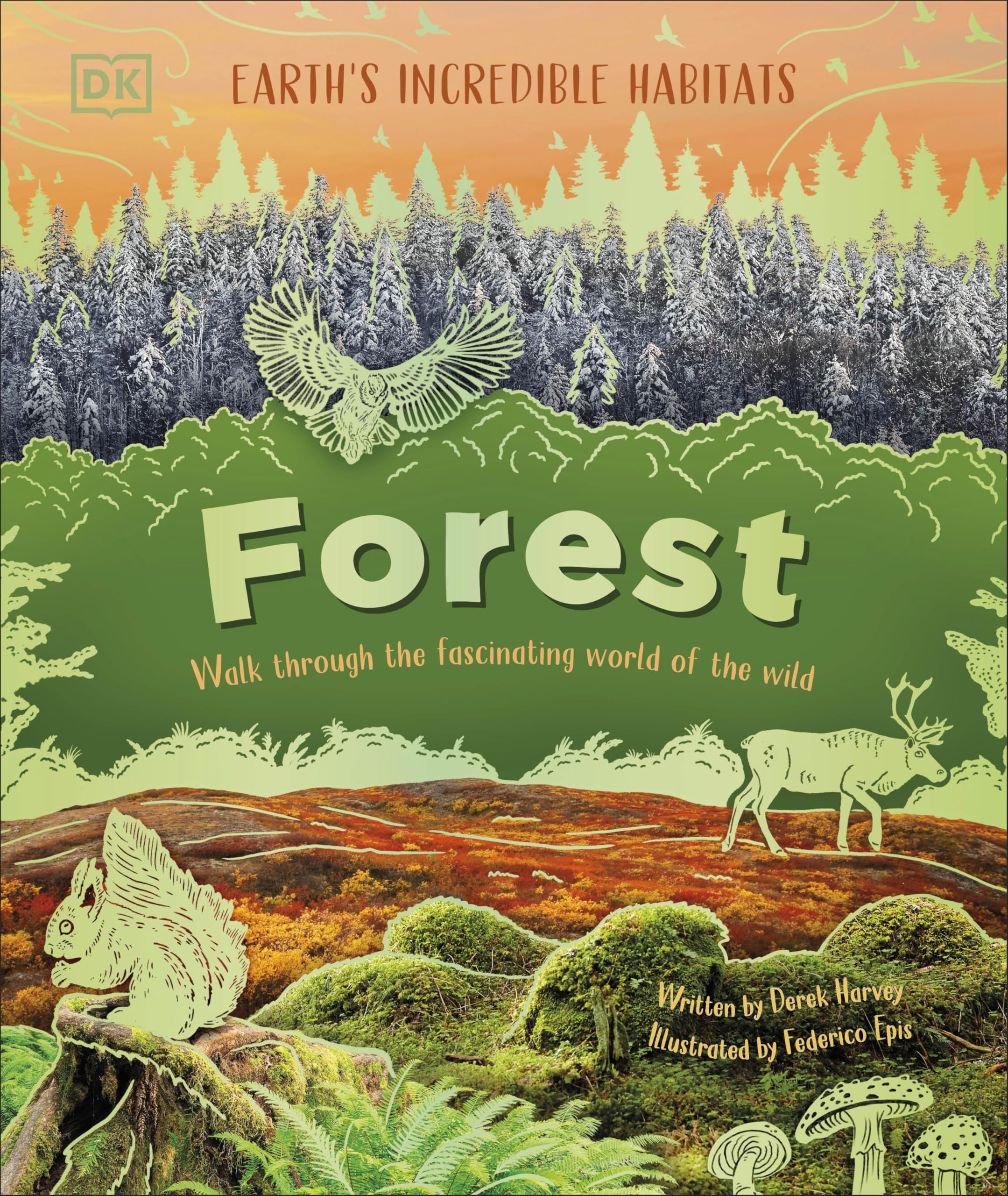 Forest by Derek Harvey (Hardback Book)