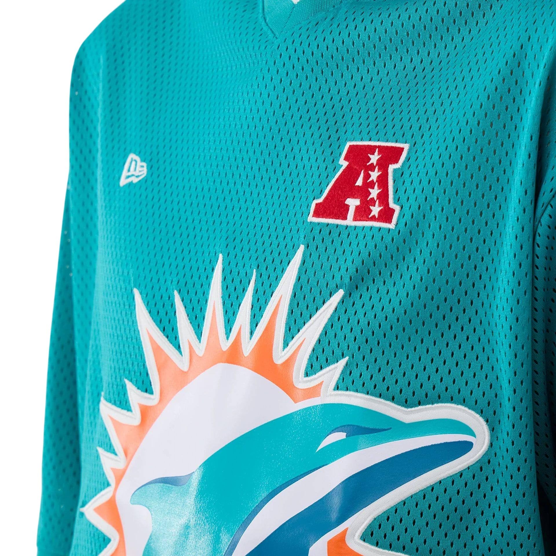 New Era Maglietta Oversize Miami Dolphins NFL Turchese Adulto