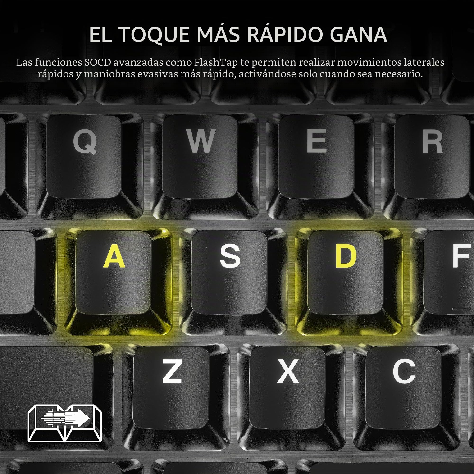 CORSAIR K70 CORE TKL RGB Tenkeyless Teclado mecánico para juegos – Interruptores lineales CORSAIR MLX Red v2 Pre-Lubricados – SOCD – Amortiguación de ruido – Teclas ABS-Double-Shot-Keycaps – QWERTY NA