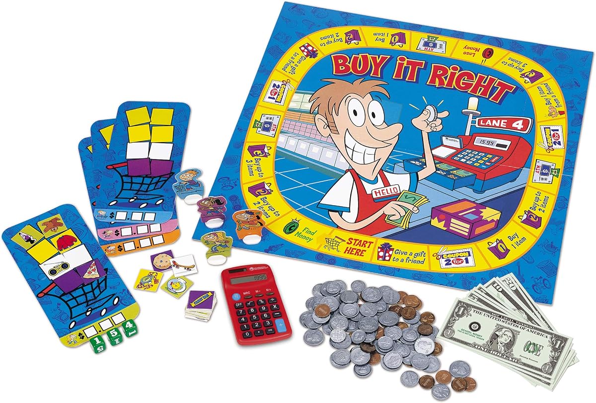 Learning Resources Buy It Right Shopping Game