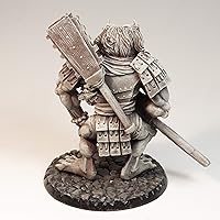 Vista 5 de Stonehaven Miniatures Figura miniatura de Oni Troll, 100% resina de uretano, 3.228 in de alto, (para juegos de guerra de mesa a escala de 1.102 in)