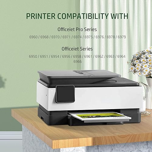 Miniatura 2 de Paquete combinado de cartuchos de tinta 902 XL HP compatible con cartuchos de tinta HP 902 XL 902XL para impresoras HP officejet pro 6978 6968 6970