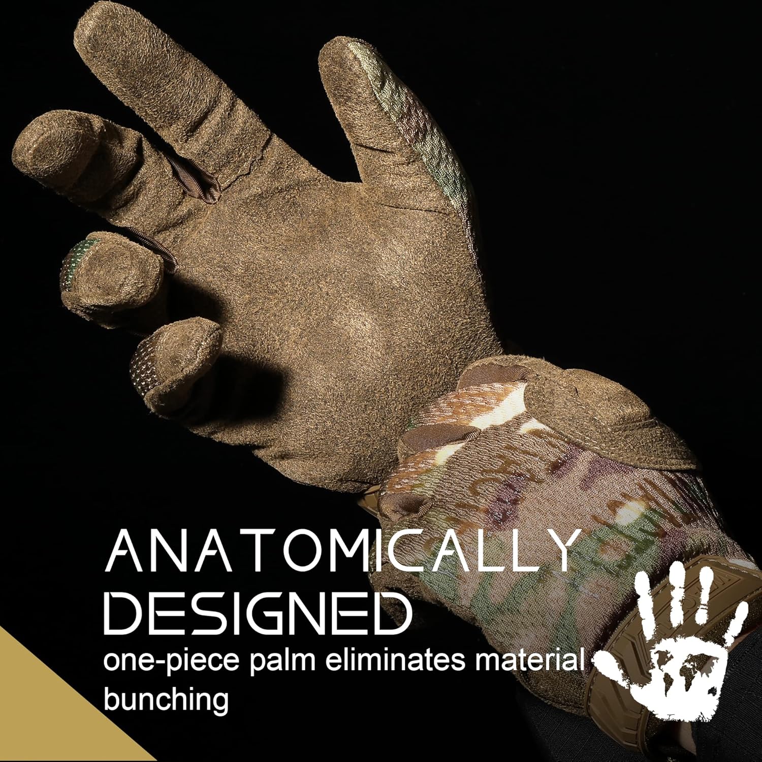 wtactful Tactical Gloves for Men Full Finger Protection Airsoft Paintball Work Hunting Gloves : Sports & Outdoors