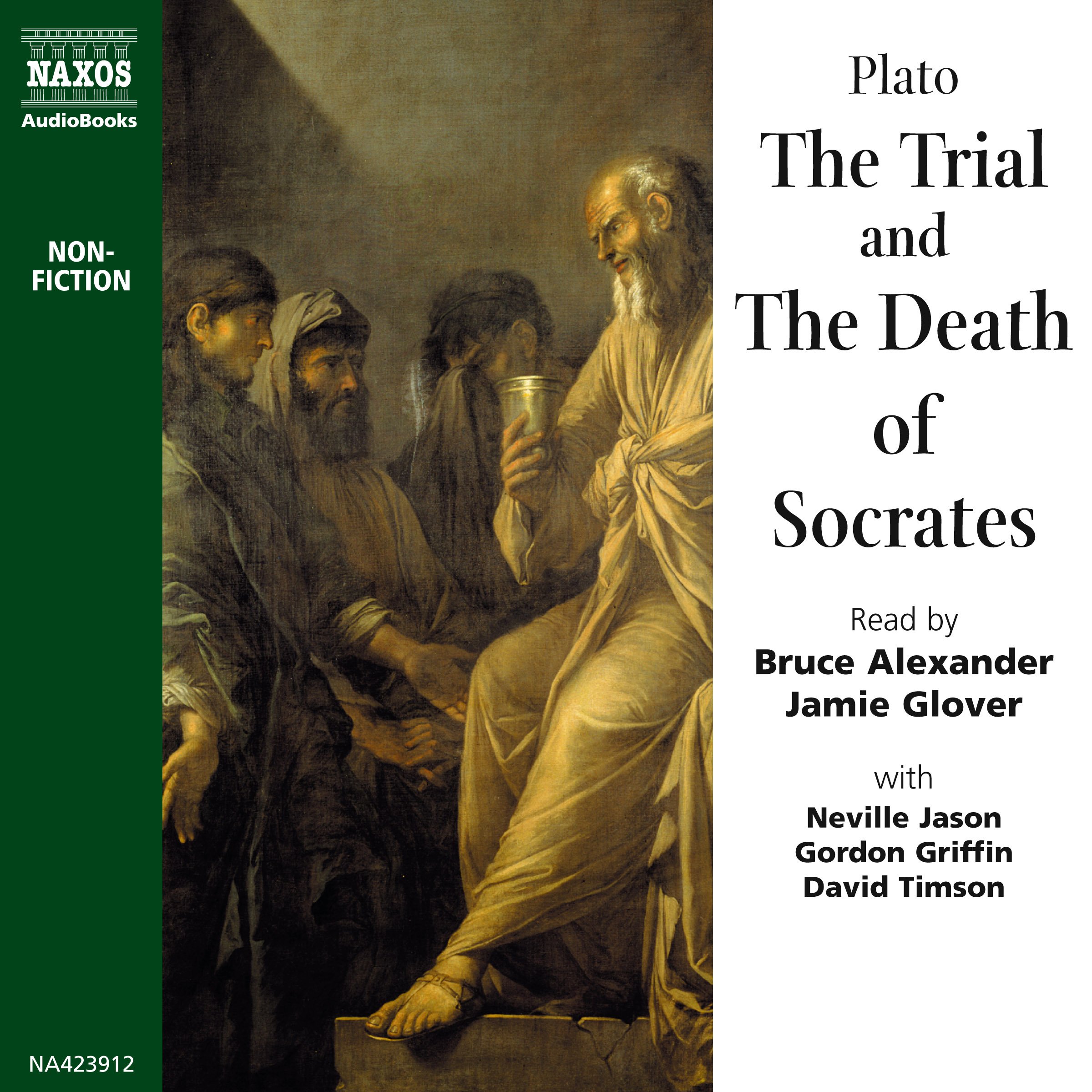 Cover art for The Trial and the Death of Socrates