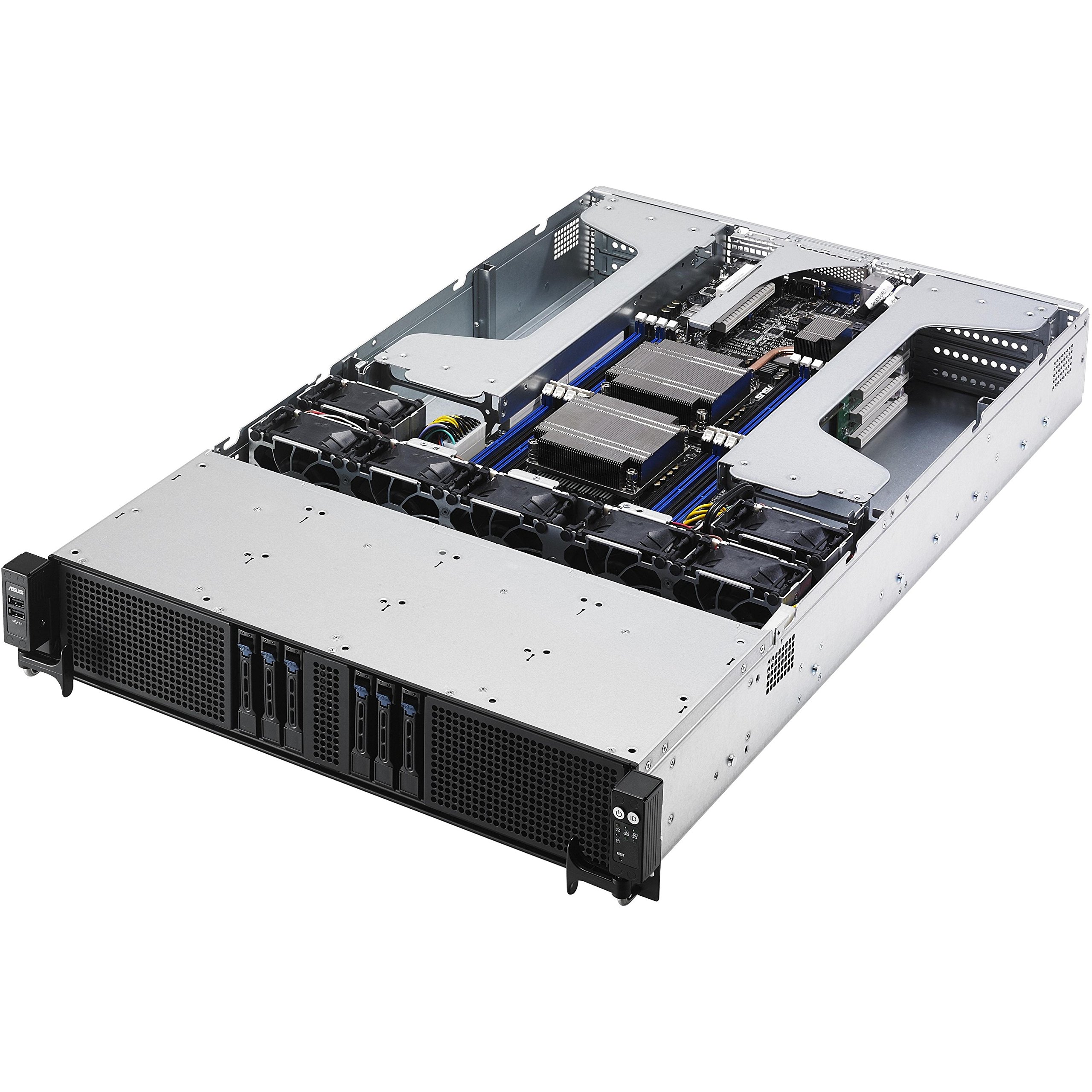 ASUS 90SV026A-M02LE0 Dual LGA2011-v3 Intel C612 PCH0 DDR4 2U Rackmount Server Barebone System