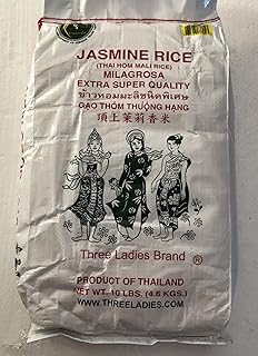 Three Ladies Jasmine Rice Extra Super Quality - 10 lbs