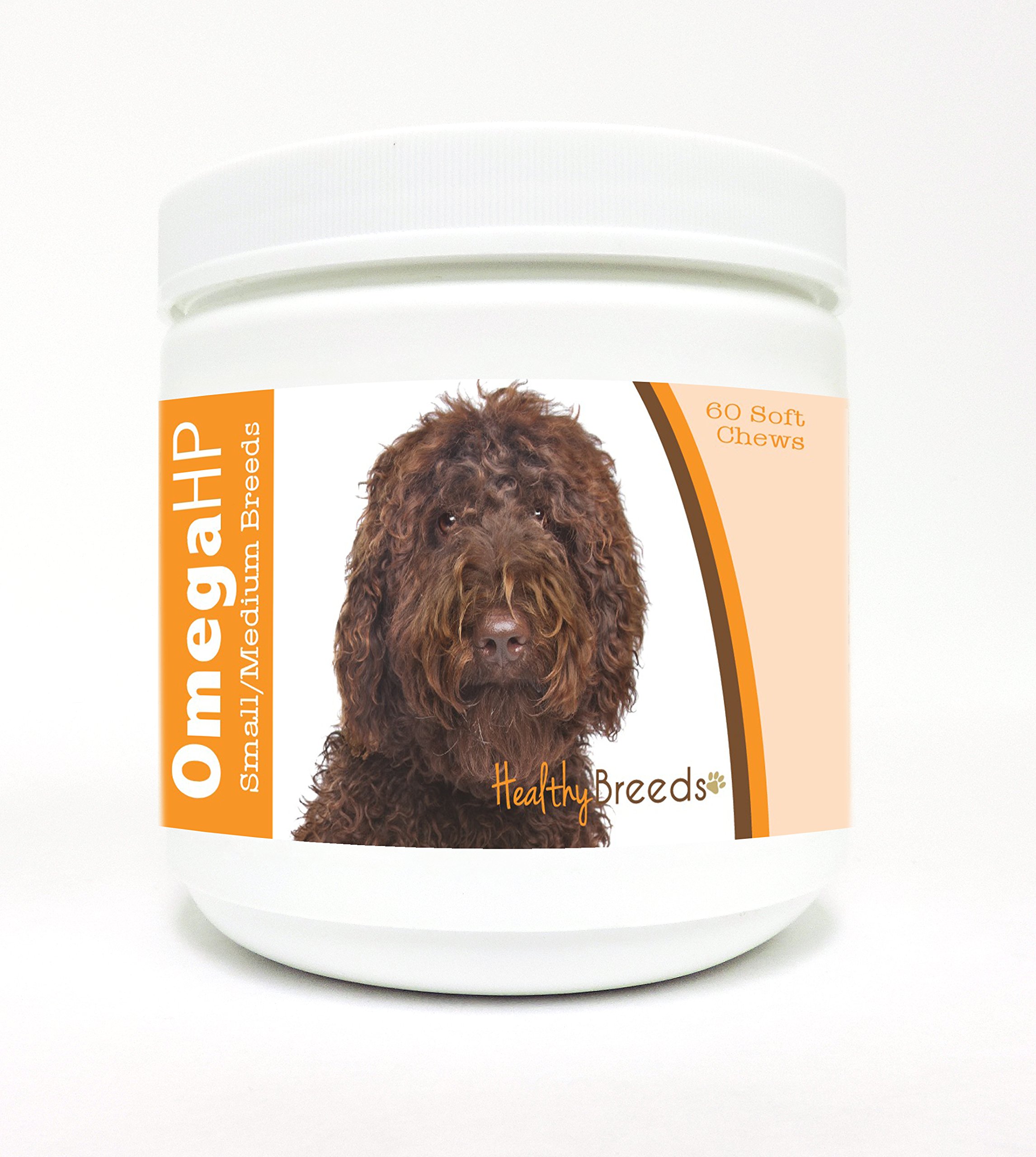 Healthy Breeds Labradoodle Omega HP Fatty Acid Skin and Coat Support Soft Chews 60 Count