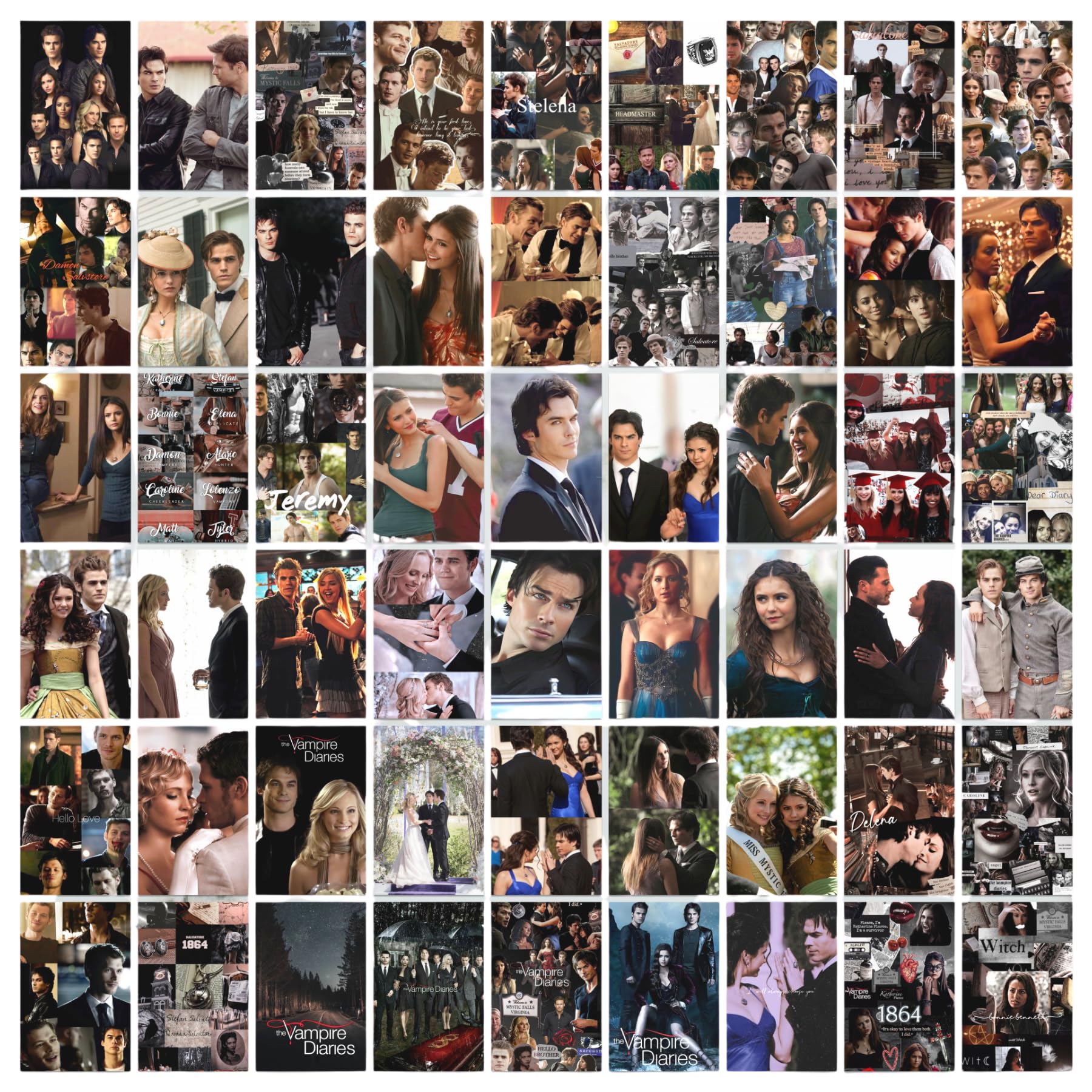 54 Small TVD Posters (4x6 inches) | Wall Decor for Bedroom, Office & Room Aesthetic | Gift for Fans & Collectors-image-17