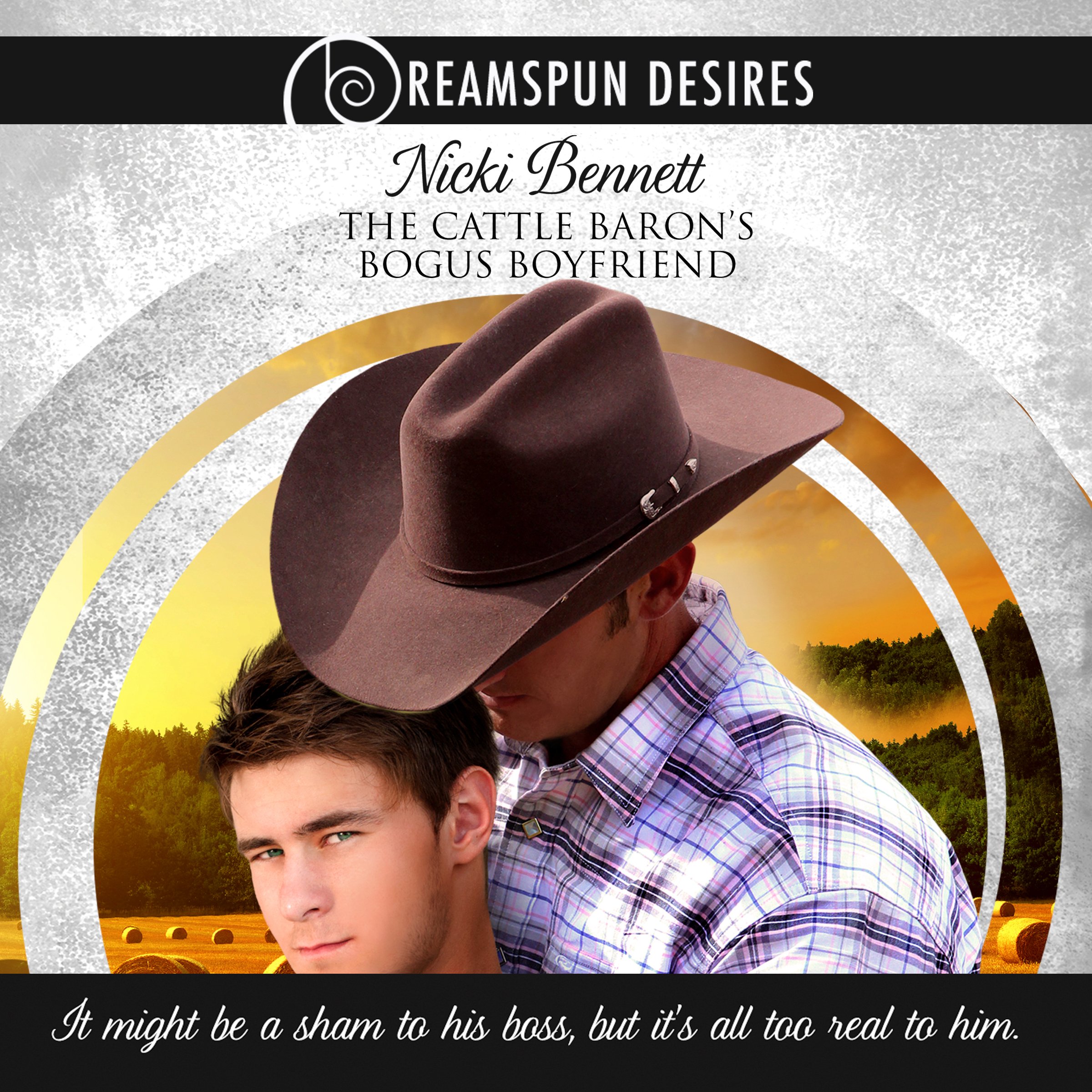 Cover art for The Cattle Baron's Bogus Boyfriend