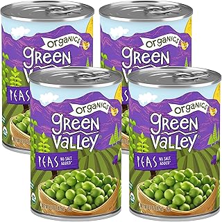 Green Valley Organics Peas | Certified Organic | Deliciously Succulent, ...