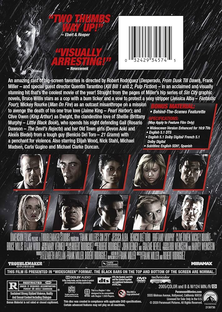 Amazon.co.jp: Sin City [DVD] : Mickey Rourke, Clive Owen