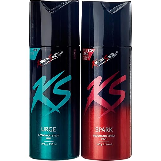 Kama Sutra Spark Deodorant 150ml - Pack of 2