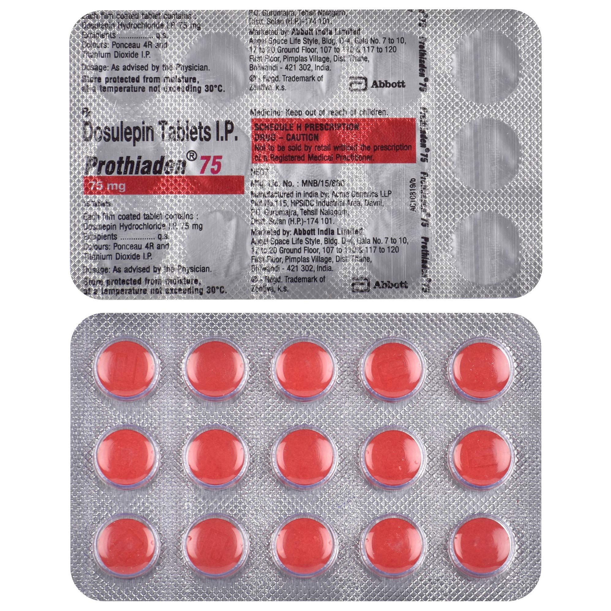 Clomiphene tablette