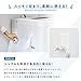 Asvel Washing Machine Storage, White, Magnet, Lux MG, Washing Machine Hooks, Set of 2, Width 1.8 x Depth 1.5 x Height 2.2 inches (4.5 x 3.8 x
