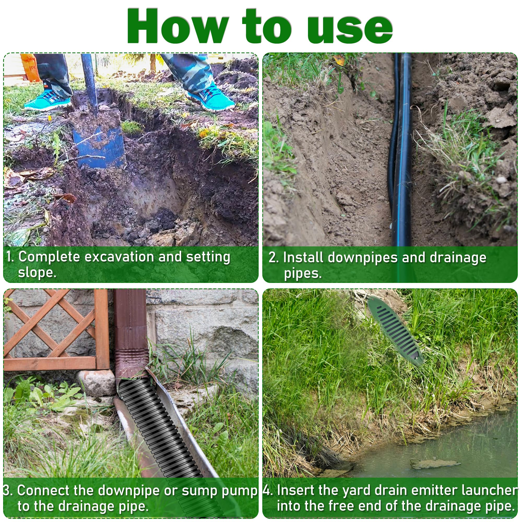 Sump Pump Drain In Yard