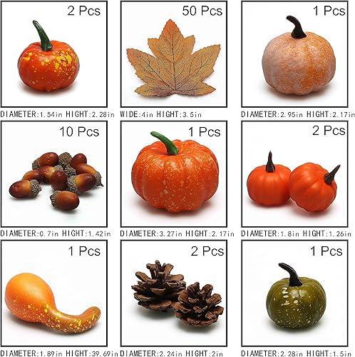 Miniatura 2 de Paquete de 5 guirnaldas de hojas de arce de otoño, 30 pies, guirnalda artificial de otoño de hojas de arce de Acción de Gracias, decoración de mesa