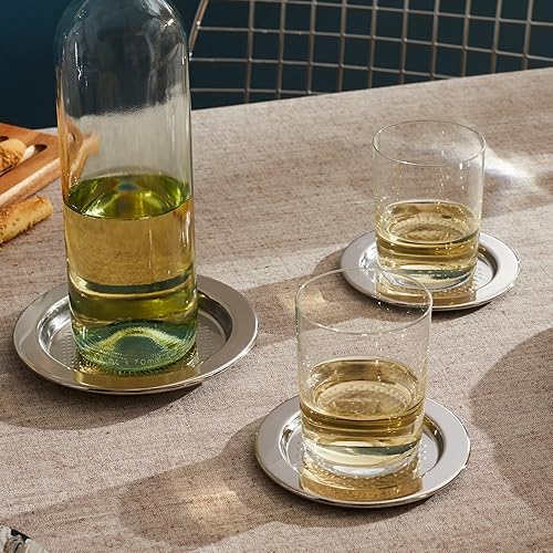 Miniatura 5 de Alessi Posavasos para botellas, plata