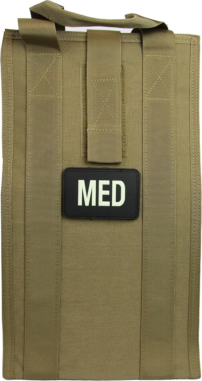 Medical Pack Insert (Coyote Brown) - Fully Stocked