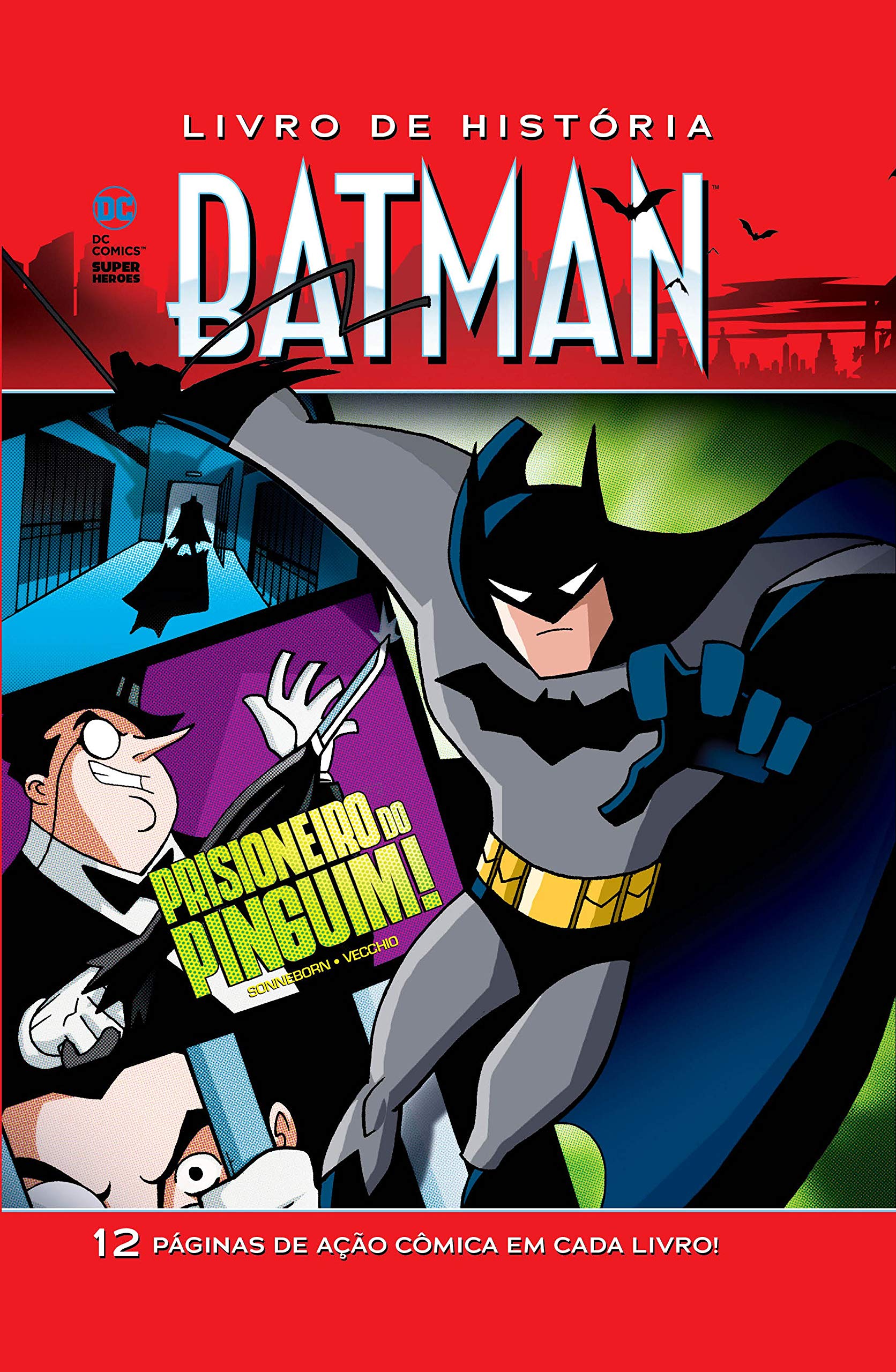 Batman - Livro de história: 12 páginas de ação cômica em cada