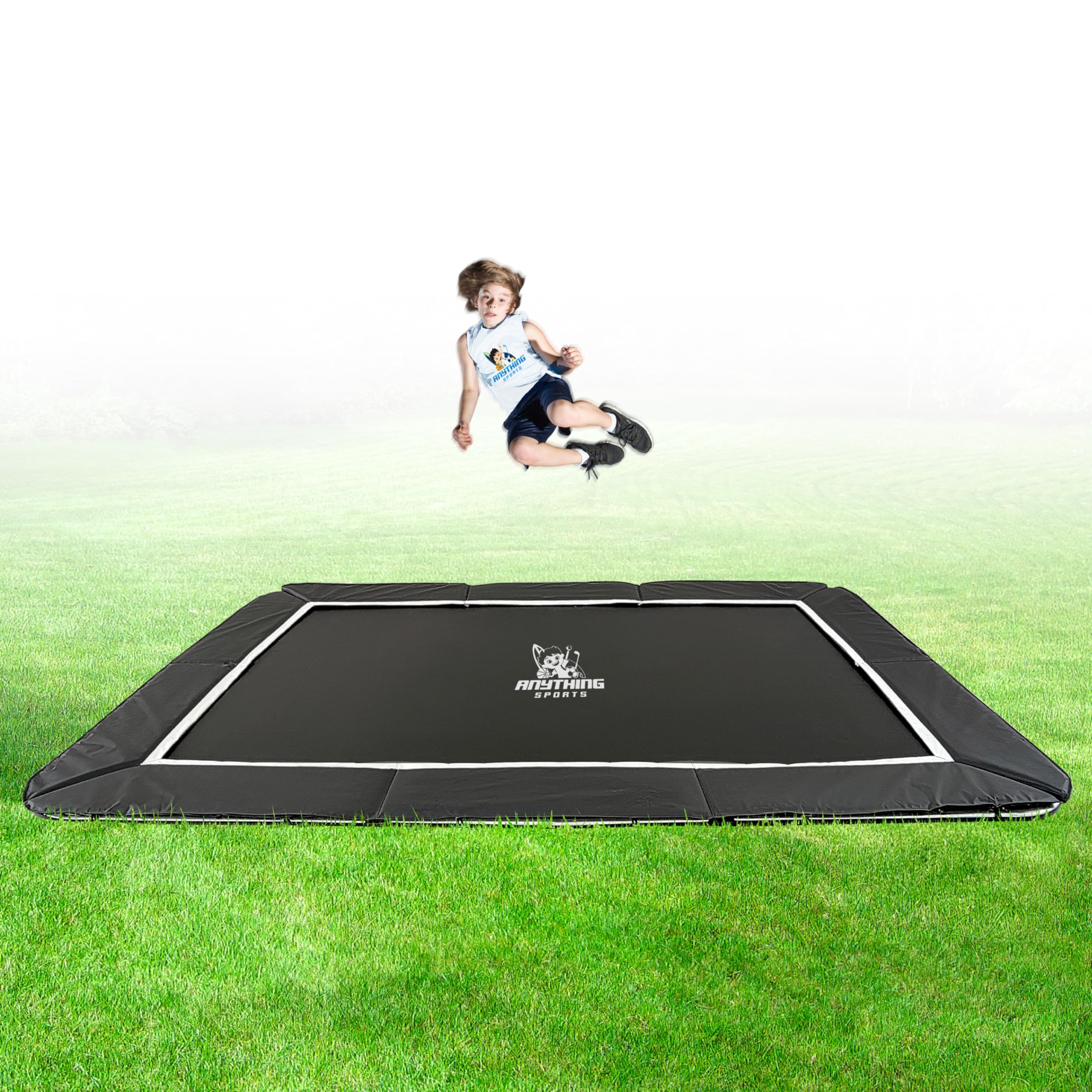 Photo 1 of ***TRUCK/TRAILER PICKUP ONLY***
ANYTHING SPORTS Rectangular In-Ground Trampoline 7x10
