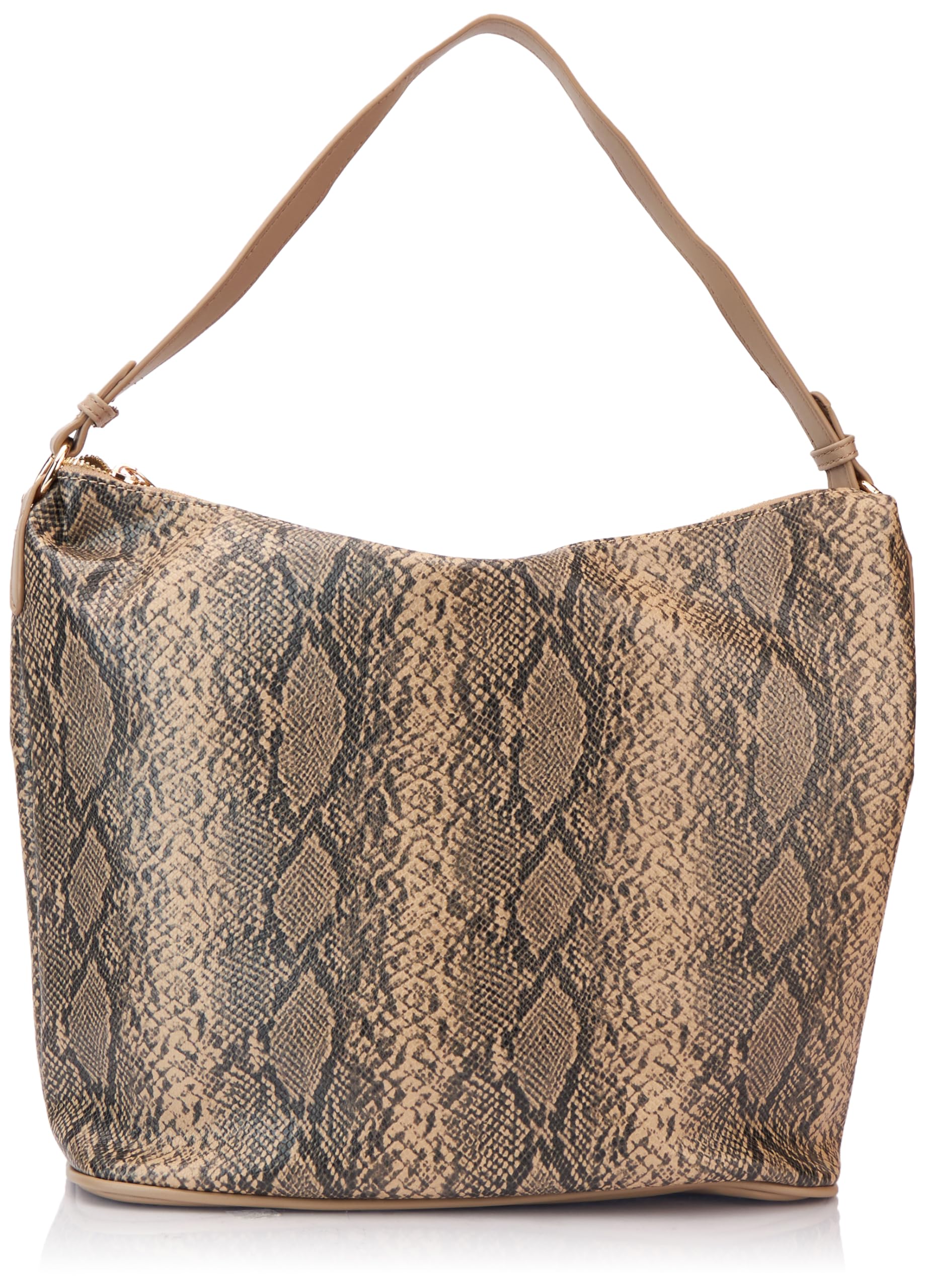 IMANE Women's Shoulder Bag, Beige, One Size