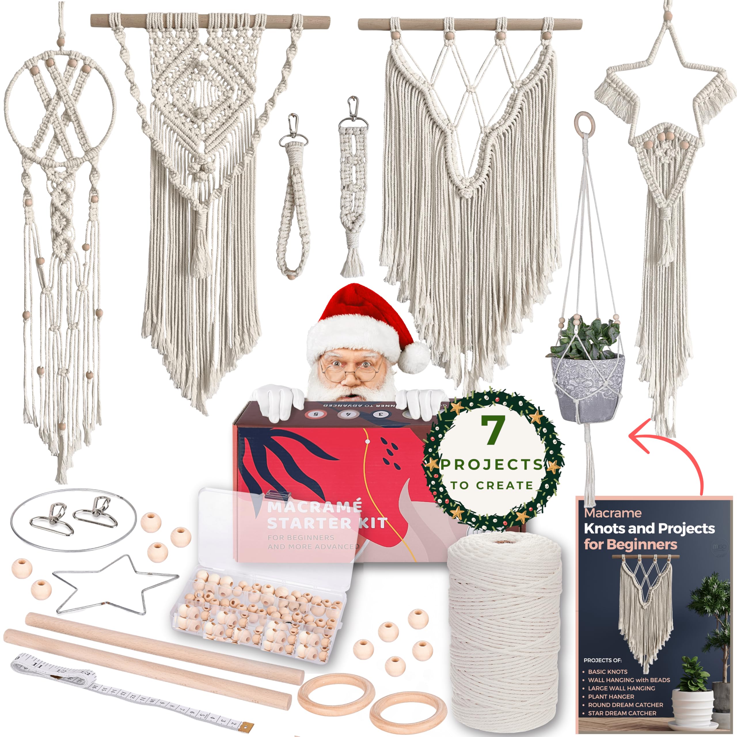 Amazon.com: MIGO Creates Macrame Kits for Adults Beginners with