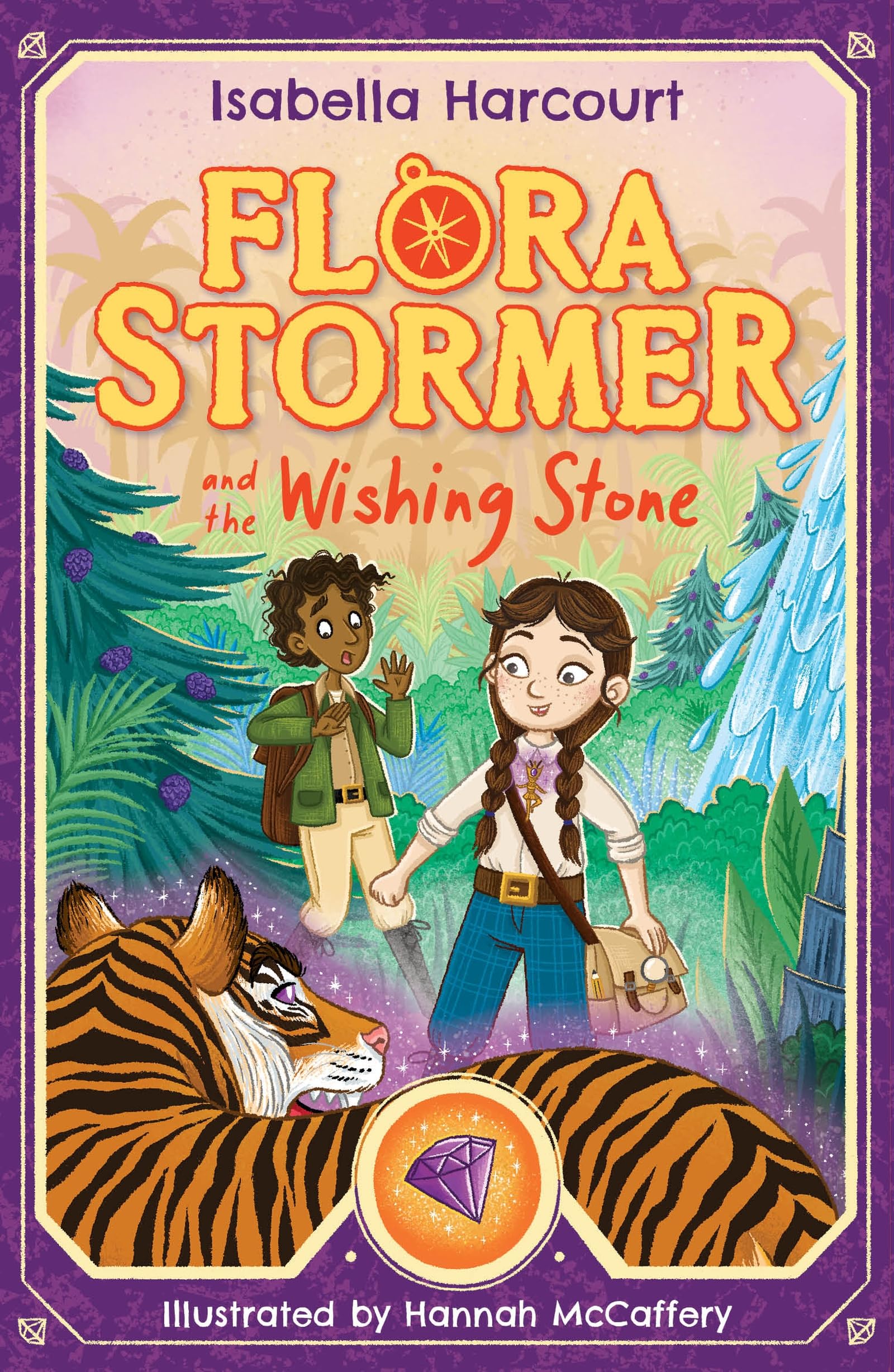 Flora Stormer and the Wishing Stone Book 4 by Isabella Harcourt (Paperback Book)