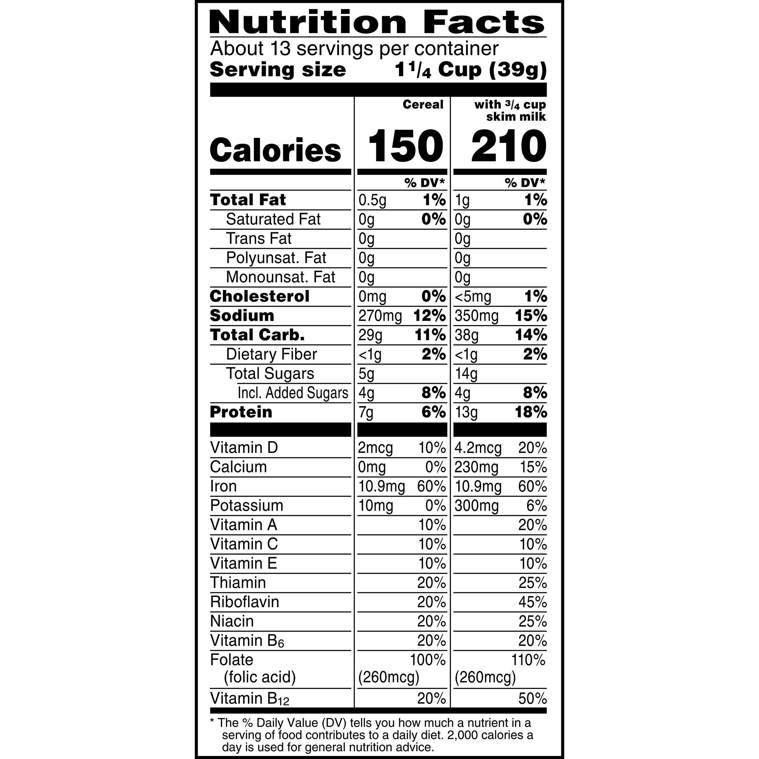 Buy Kellogg's Special K, Breakfast Cereal, Original, Made with Folic