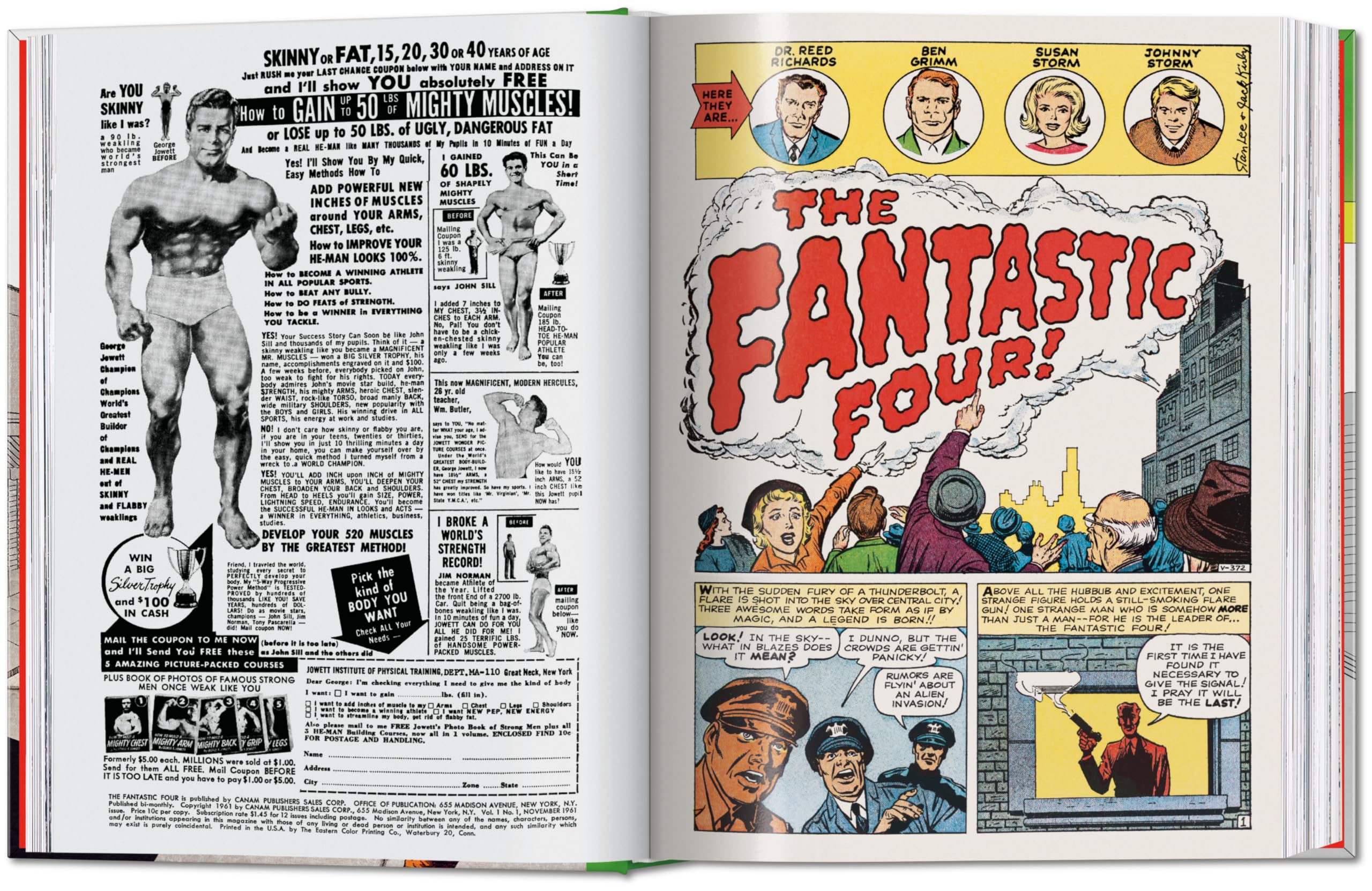 Marvel comics library. fantastic four. 19611963: Vol.