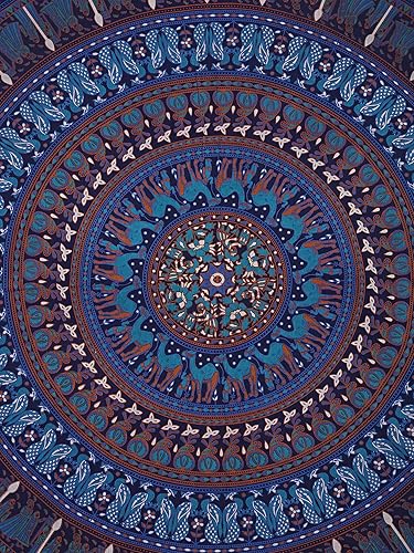 Miniatura 2 de Tapiz con estampado ombré, funda de edredón hecha a mano con 2 fundas de almohada de algodón, cubrecamas hippie, colcha bohemia tamaño Queen