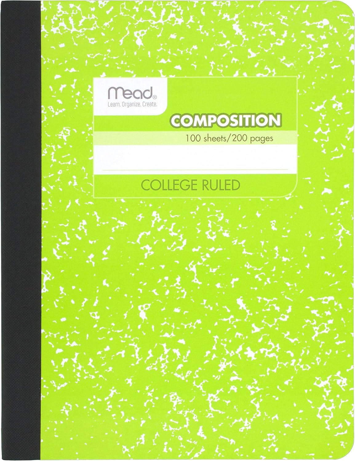 Mead Composition Book, 6 Pack of Cute Notebooks, College Ruled paper, Hard Cover 100 sheets (200 Pages) , Pastel Color Notebook,