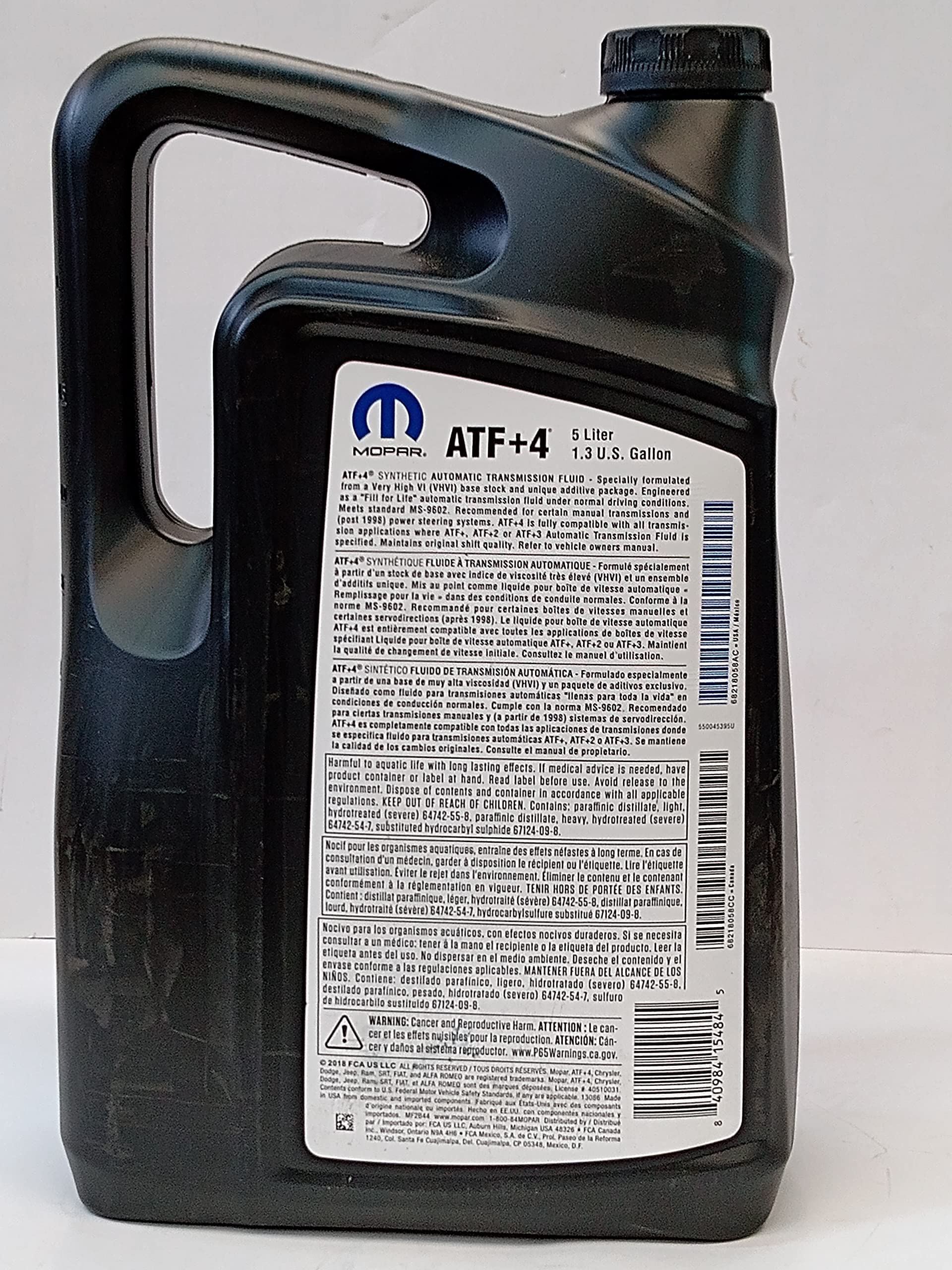 Amazon.com: Chrysler Oil-Automatic Transmission ATF+