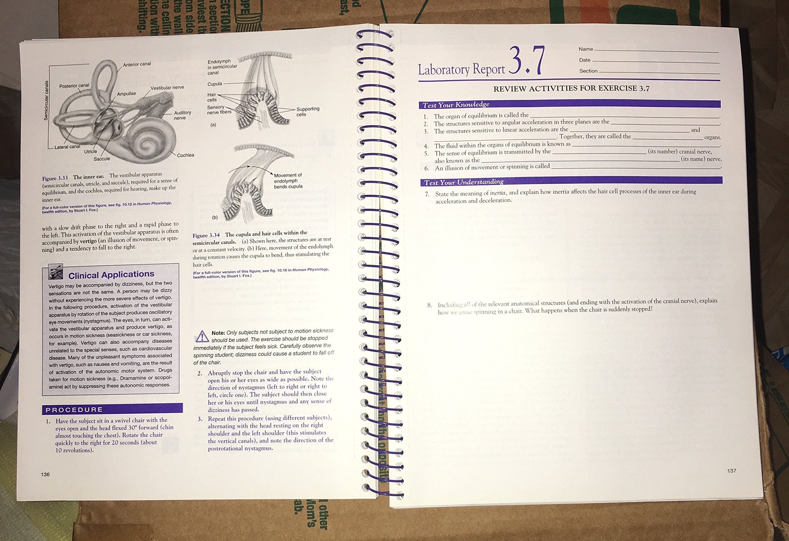 Human Physiology: Concepts and Clinical Applications