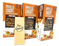 Vista 4 de Phyllo Crisps - Miel de albaricoque de Nu Bake Paquete de 3 – 2.8 oz