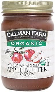 Dillman Farm Organic Apple Butter Spread 13 oz. Jar - Case of: 6;6